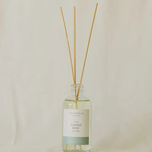Seaside Rose Rekindle Reed Diffuser, 4oz